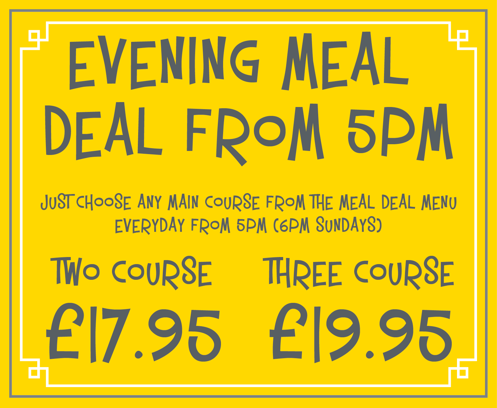 Peepo Evening Meal Deal